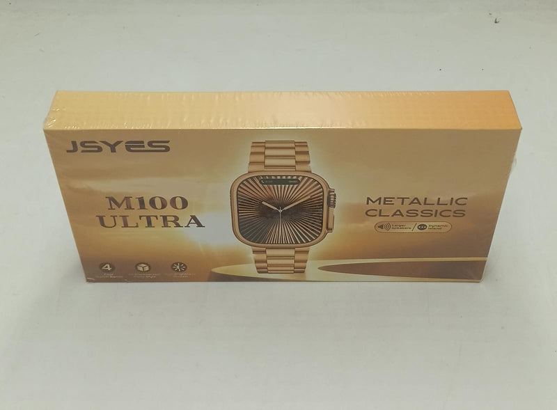 Luxury Gold Smart Watch Apple Watch Style – Metal Strap Edition